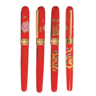 Classic Chinese Red Porcelain Sign Pen