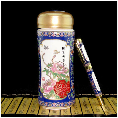 Insulated Cup Ceramic Pen Business Set Saling at Low Prices