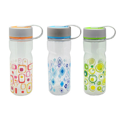 Promotional Plastic Water Bottle with Hanging-up Loop