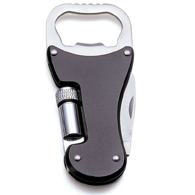 Multi-function Bottle Opener with LED and Knife