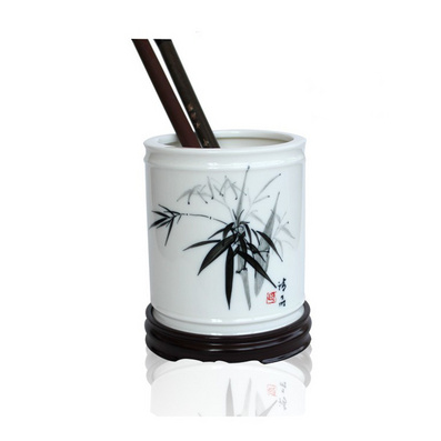 High Grade Business Gift Ceramic Pen Container