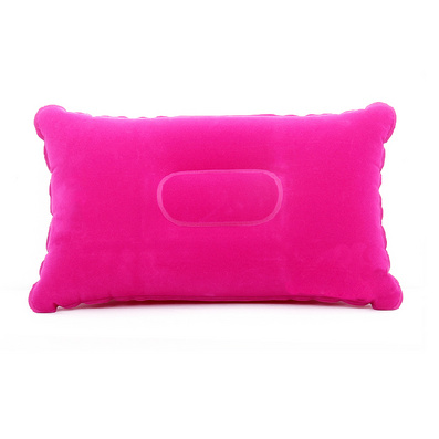 Outdoor Leisure Rectangle Flocking Inflatable Pillow