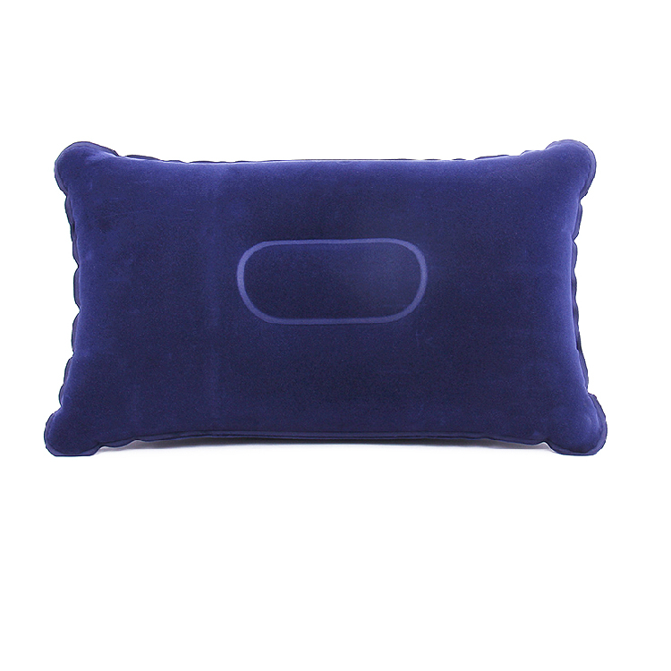 Outdoor Leisure Rectangle Flocking Inflatable Pillow