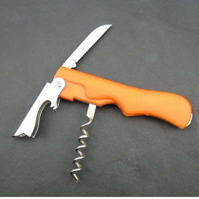 Multi-function Bottle Opener with Knife and Peeler