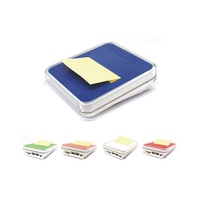 Compact Memory Card Reader with Sticky Notes