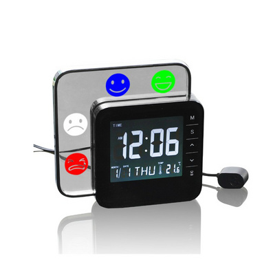 Digital Clock LED Screen with Air Quality Test