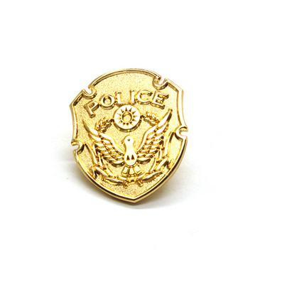Gold Copper Badge Mass Customization