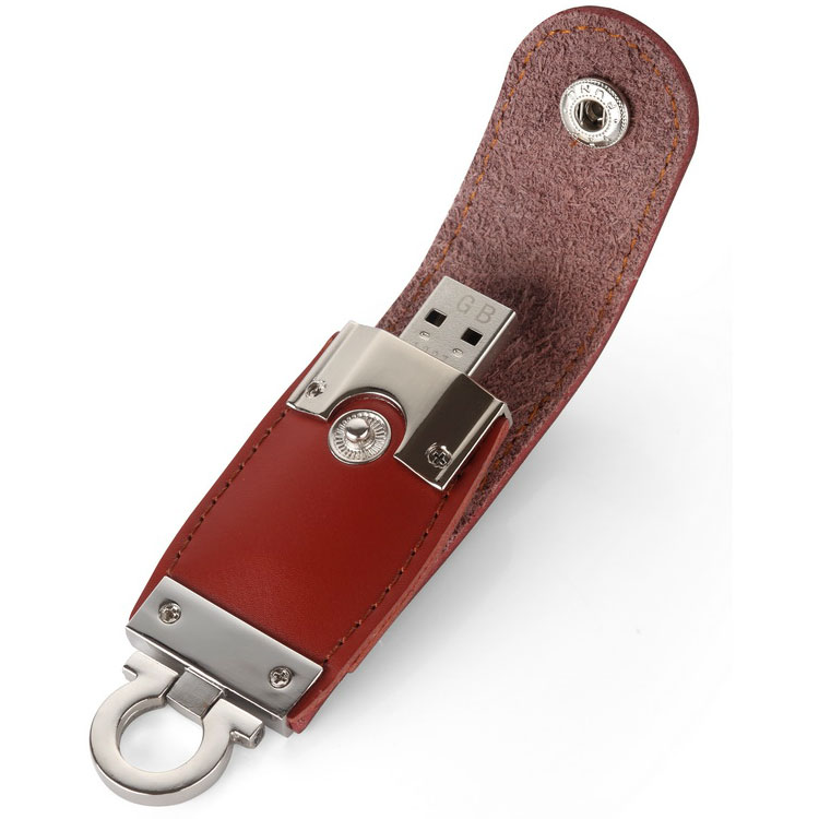 Leather 8gb USB Storage Disk Custom