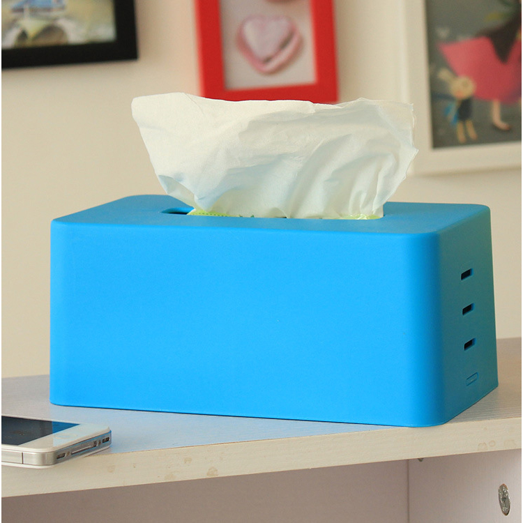 Candy Color Stepwise Tissue Box Cover