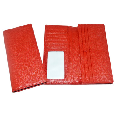Fashion Women Rfid Wallet Red Ladies Rfid Wallets Custom