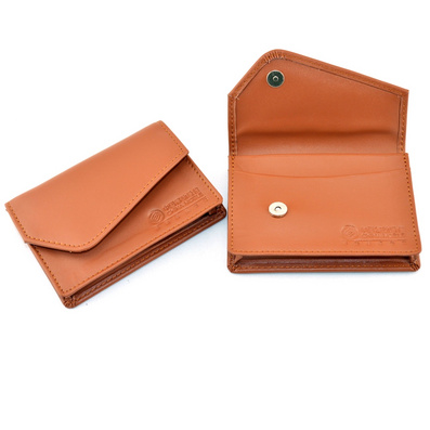 Custom Mens Credit Card Wallet Leather Business Card Holder