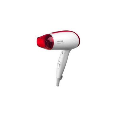 Povos PH6803 Foldable Constant Temperature Cool Air Styling Hair Dryer