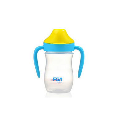320ML Leakage Proof Silica Gel Water Bottle for Kids with Handle