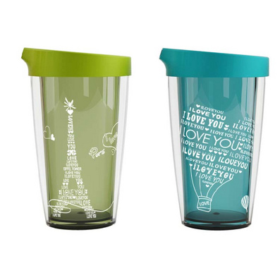 Creative Sealed Kiss Plastic Cups