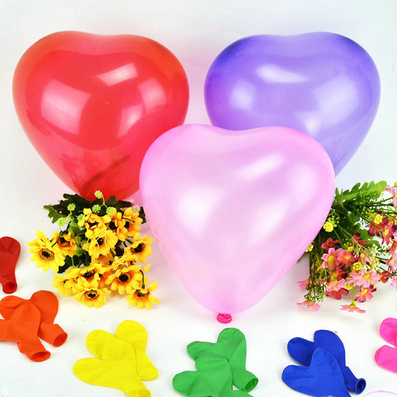 Wedding Party Heart Shape Balloon Custom