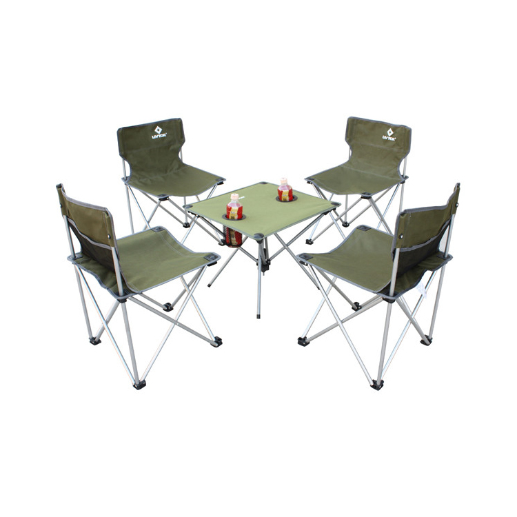 Livtor Outdoor Strong Folding Table and Chair