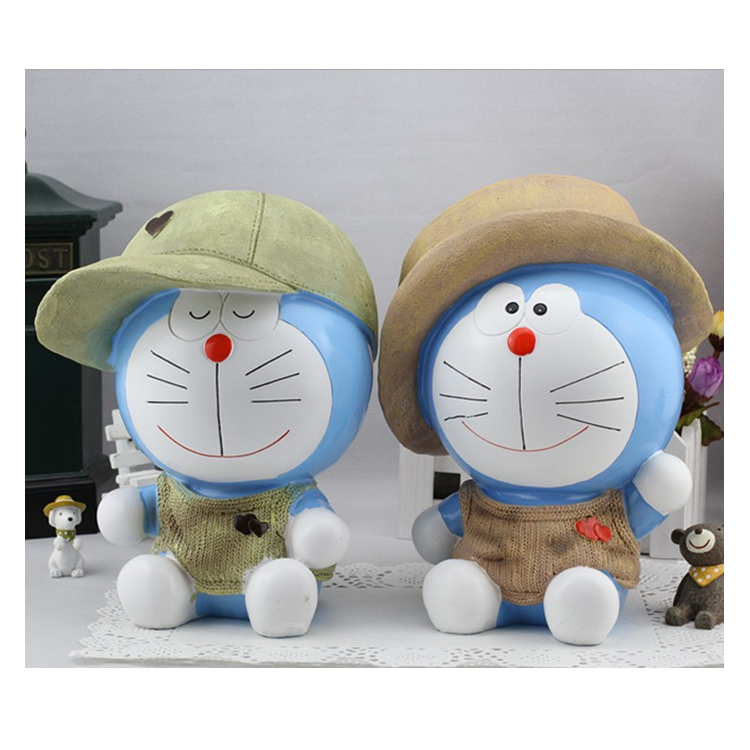 Cute Doraemon Piggy Bank for Custom Gift