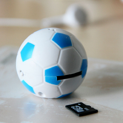 TF Card Football USB 2.0 MP3 Player