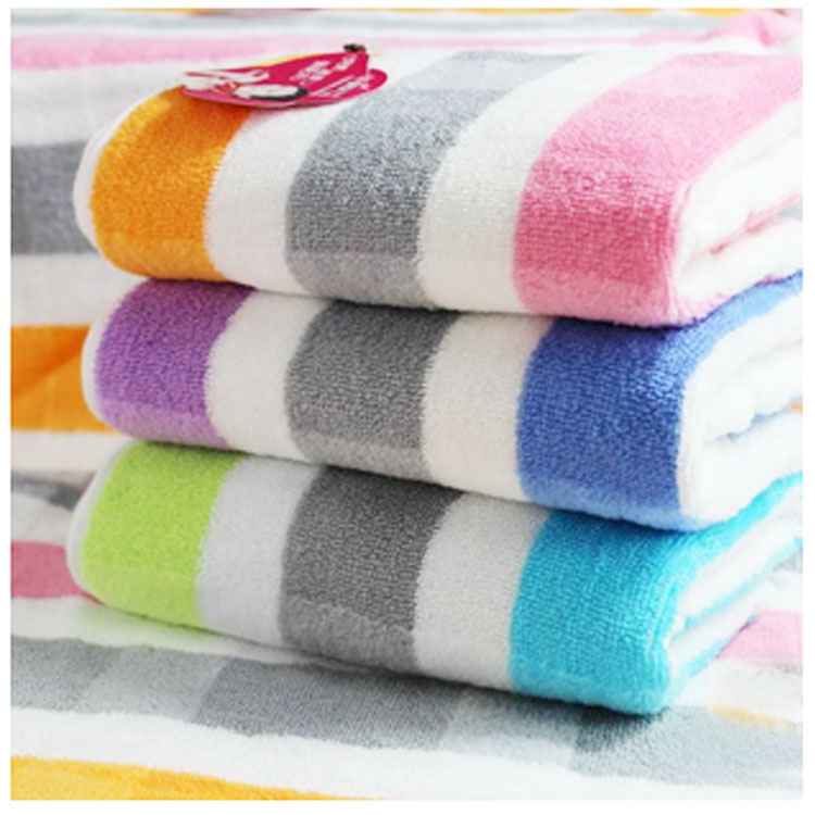 Color Striped Towel Set Customized