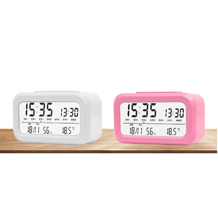 Mute Night Light Digital Alarm Clock