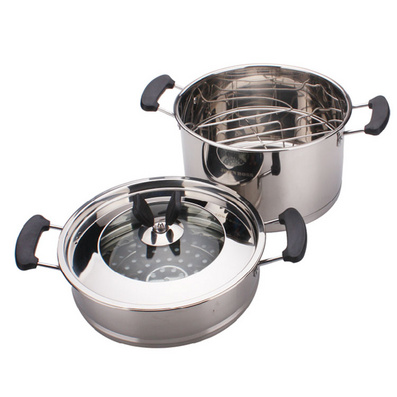 Stainless Steel Steam Cooker Soup Pot