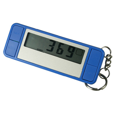 Portable Keychain 3D Sensor Calorie Test Step Counter Pedometer