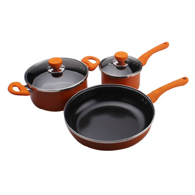Fashionable Color Frying Pan and Soup Pot