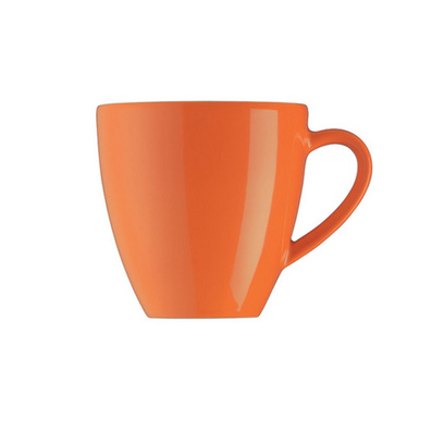 14oz Orange Ceramic Custom Mug