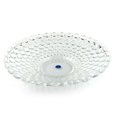 Creative Fashion Transparent Glass Fruit Plates 