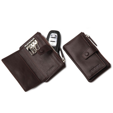 High Quality Leather Key Holder Wallet Custom Men's Key Holder Wallet