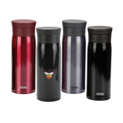 Thermos JMZ-480 480ml Stainless Steel Straight Insulated Bottle with Tea Filter