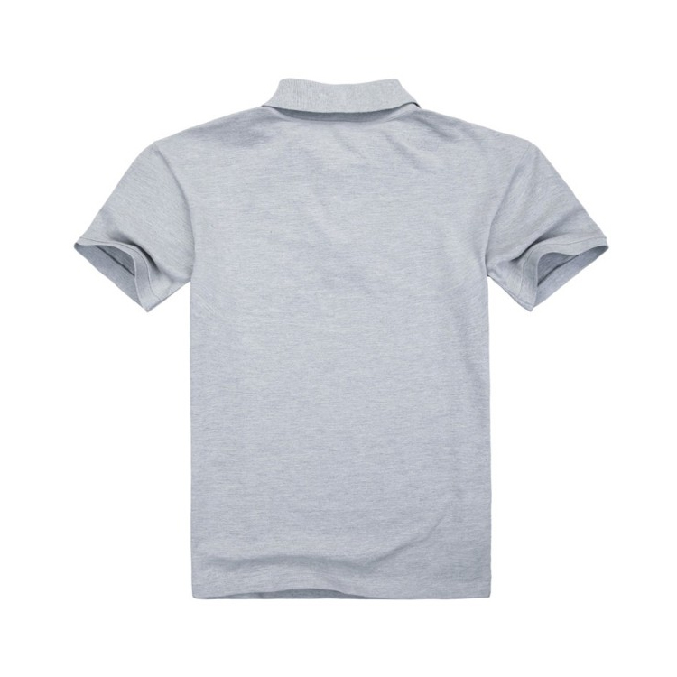 Turn-down Collar Cotton Soft Polo Shirt