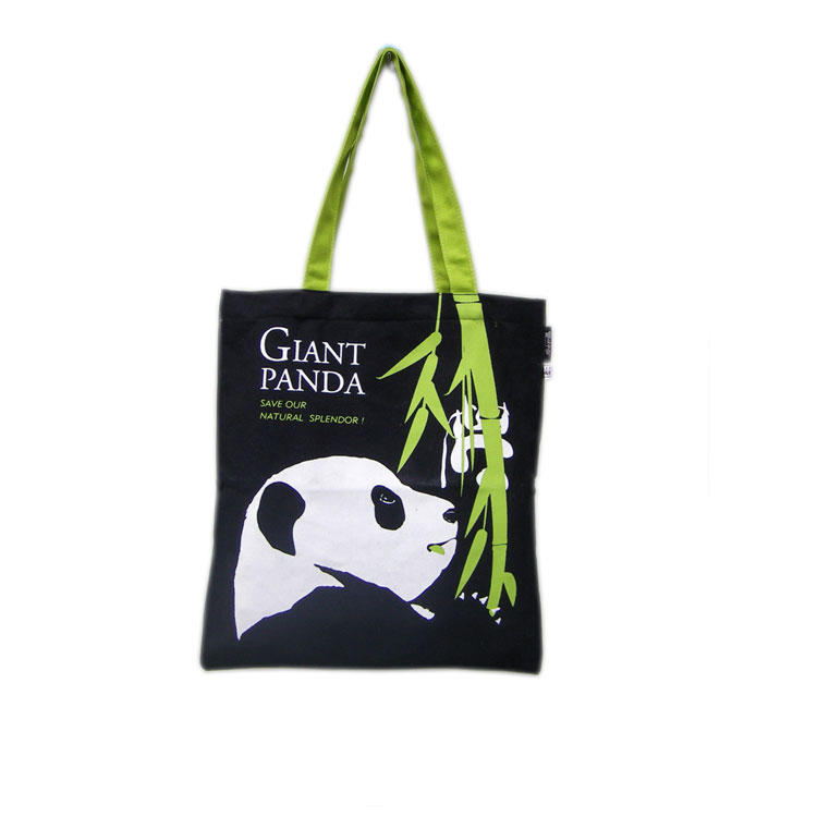 Panda Environmental Shopping Canvas Bag