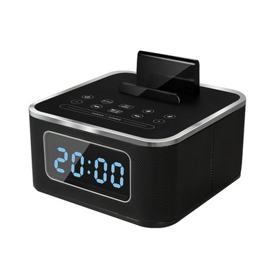 Led Screen Bluetooth FM Radio Alarm Clock Speaker