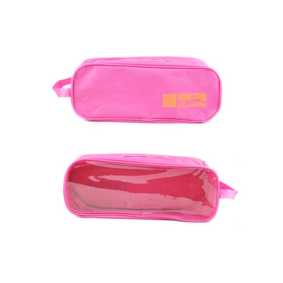 Traveling Essential PVC Waterproof Zipper-up Shoe Storage Bag