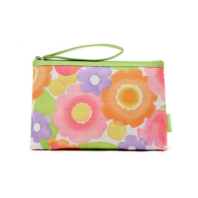 Watercolor Floral Oxford Handbag Cosmetic Bag