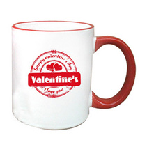 Valentine's Day Logo Coffee Mugs