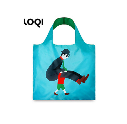 LOGI Fashionable Tote Bag Folding Printed Tote Bag Custom